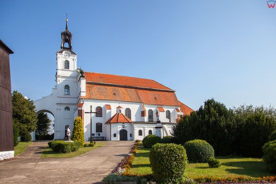 Olobok, kosciol parafialny. EU, Pl, Wielkopolskie.